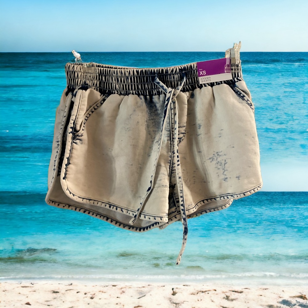 Mossimo Jogger Shorts Sz XS NWT Bleached Out Style